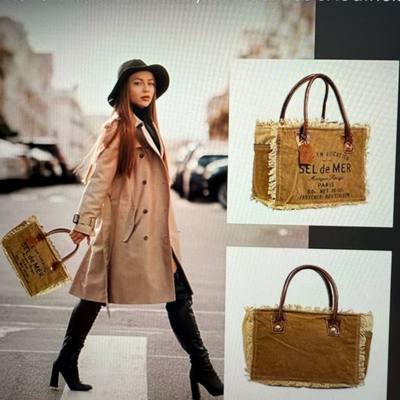 EUC Myra Sel Del Mar Can as Tote Bag - Picture 2 of 13